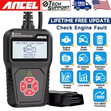 Ancel AS100 Car OBD2 Fault Code Reader Scanner Automotive Engine Diagnostic Tool