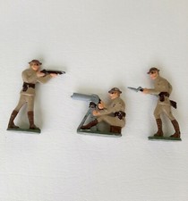  3 Vintage Brittish/ American  WWl Lead Soldiers