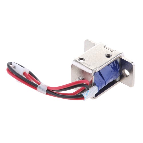 DC12V 0.5A Steel Small Micro Electric Plug Lock Electromagnetic Cabinet ...