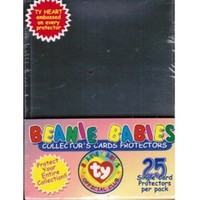 Ty Beanie Babies Official Club - Collector's Cards Protectors (25 Ty Embossed) Ty Beanie Babies Official Club - Collector's Cards Protectors (25 Ty Embossed)