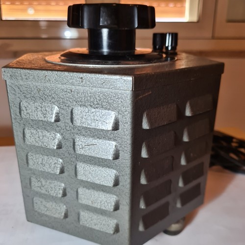 VARIAC autotrasformatore monofase a nucleo magnetico toroidale Vintage Antico - 第 1/4 張圖片