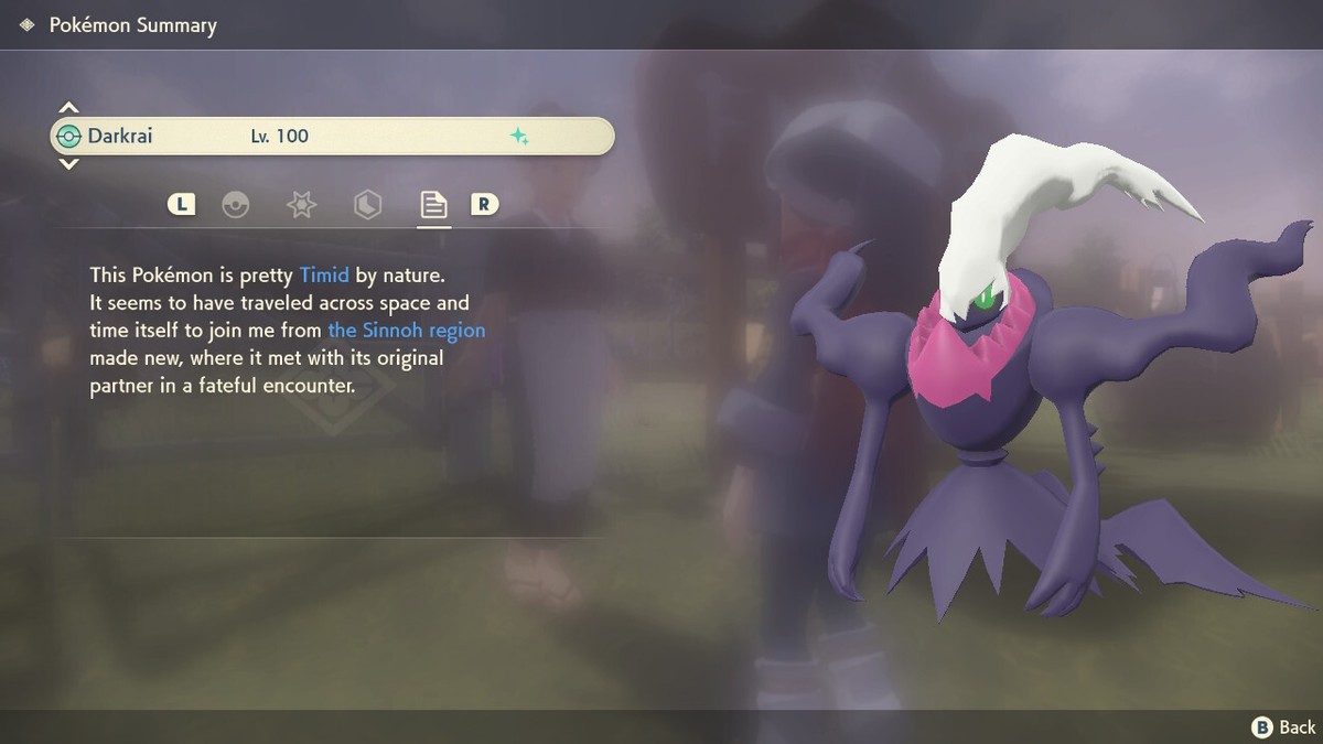 Scarlatto E Violetto Box Pok&eacute;mon Legends: Arceus - Darkrai Shiny Livello 70 Con Statistiche Potenziate - Scambio Online Immediato Box Pokemon Scarlatto E Violetto