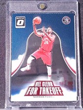 2017-18 Donruss Optic Holo Refractor All Clear for Takeoff #2 Norman Powell