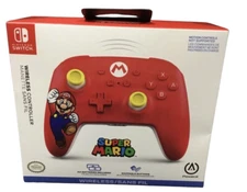PowerA sealed Enhanced Wireless Controller *MARIO JOY EDITION* (Switch) New