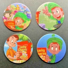 1995 General Mills Lucky Charms - 4 POG LOT