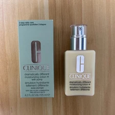 CLINIQUE DRAMATICALLY DIFFERENT MOISTURIZING LOTION WITH PUMP 4.2 OZ 125 ML