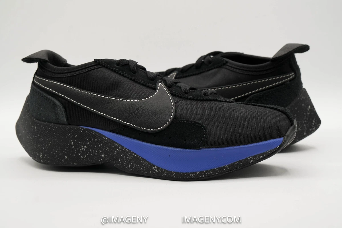 Nike Moon Racer QS Sneakers  Black Racer Blue 2018 Sz 8.5 Running Athletic Nike Moon Racer QS Off White Sail Gym Blue Solar Red Mens  main image 4