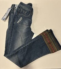 Blue Spice Skinny Jeans Boot Cut Pants Girls Size M (10/12) NEW W TAG