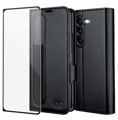 OCASE Custodia Samsung Galaxy Z Fold 5 con supporto S-Pen, Cover Samsung (S3j)