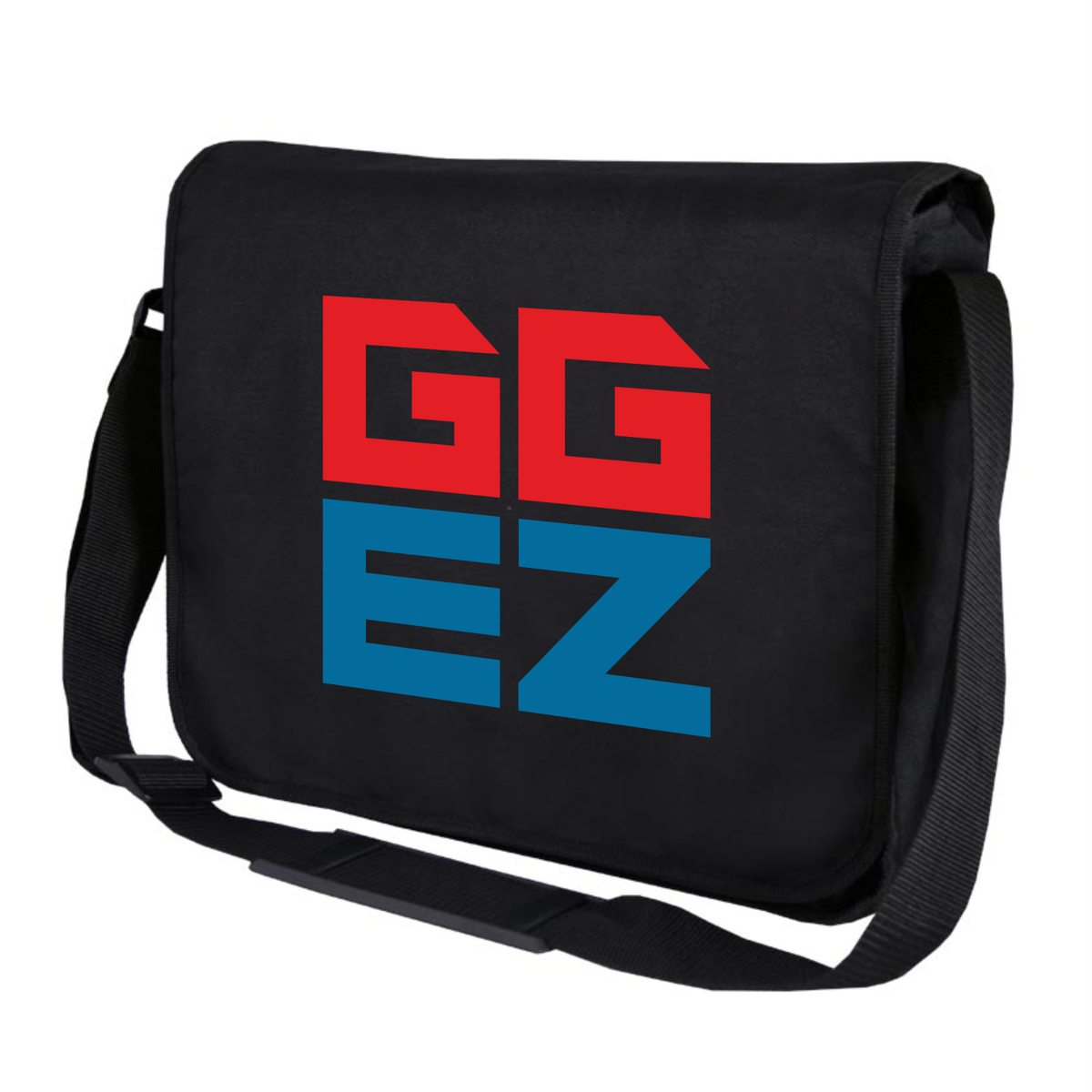 GG EZ Gamer Gaming Good Game Geek Easy Shooter Fun Shoulder Bag Messenger  Bag