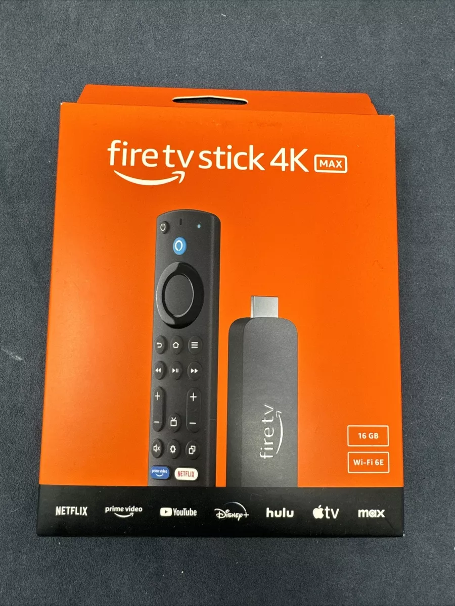 Fire TV Stick 4K Max 2nd Gen 16GB, Wi-Fi 6E Newest Model 2023