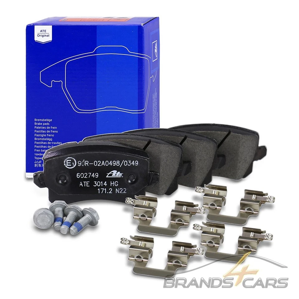 ATE BREMSBELÄGE HINTEN FÜR AUDI A6 C6 Q3 8U SEAT ALHAMBRA 71 VW PASSAT B6 B7