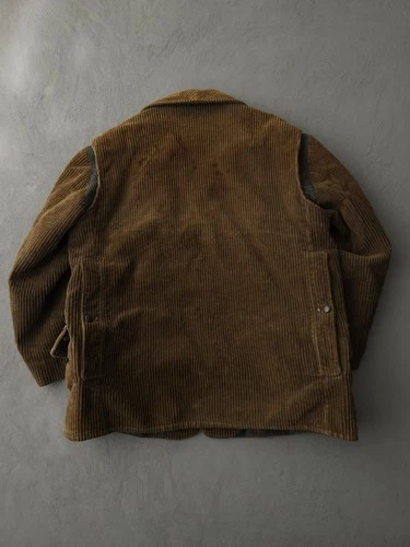 Vintage 1960s Camox Confezioni Brown Corduroy Barnstormer Work Jacket Men's L image 4