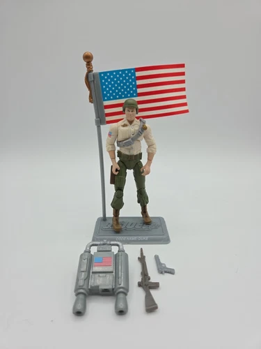G.I. Joe 25th Anniversary Duke 100% Complete EUC 
