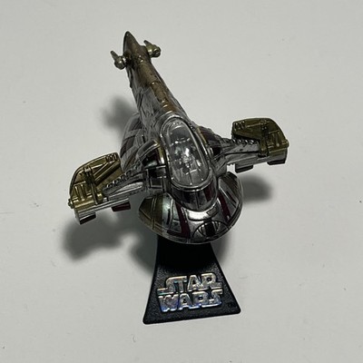 Star Wars Titanium Series Firespray Interceptor Die Cast Micro Ship Slave 1