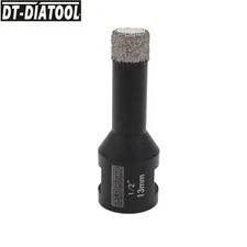 13mm Diamond Dry Drilling Bits 1/2" Core Hole Saw Multi-Bits For Angle Grinder