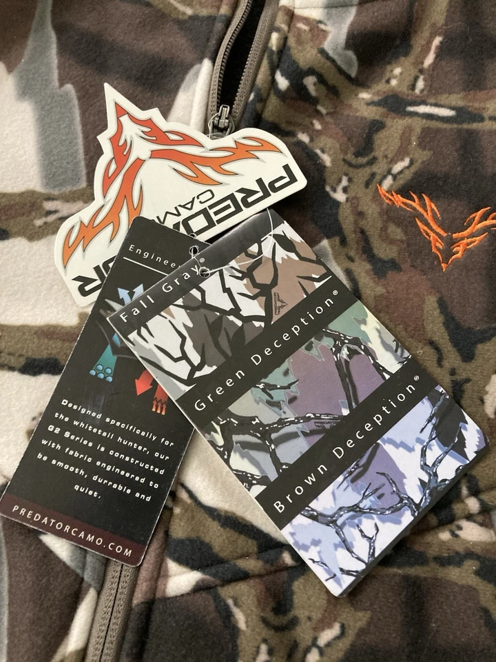 New Predator Camo G2 Whitetail Hunting Jacket NWT - Image 3 of 4