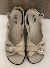 Women’s Hotter Sandals Size 5 Beige Comfort Shoes New Without Box