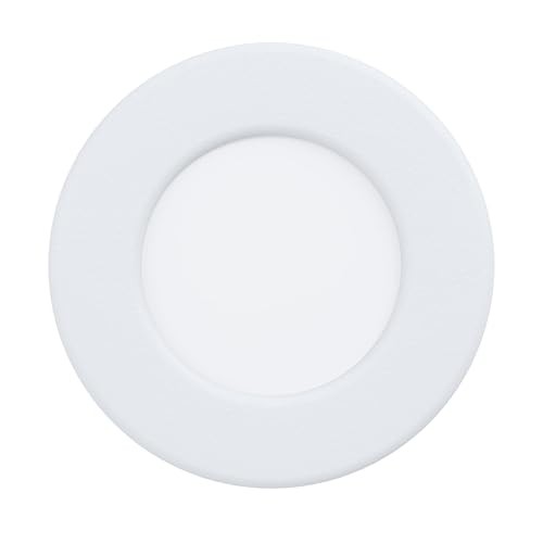 LED Einbaustrahler Eglo Fueva 5 Ø 8,6 Cm Warmweiß IP44 Badezimmer Leuchte-image