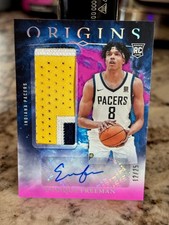 2024-25 Panini Origins Enrique Freeman Pink RC RPA /25 Indiana Pacers