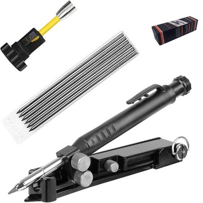 Multi-function Scribing Tool - Upgraded Construction Pencil for DIY Woodworki...