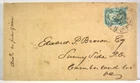 1863 CONFEDERATE CIVIL WAR COVER WITH 10 CENT CONFEDERATE STAMP CSA #12-AD
