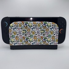 Nintendo Switch 2 Dock Cover Screen Protector Pokemon Kawaii Cute Manga Mini