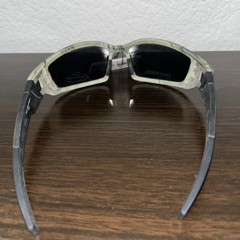Team Realtree Polarized Sunglasses Camo Frame R534 100% UVA/UVB 62-19-125 NWT - Image 4 of 4
