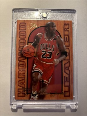 1995-96 Fleer - Flair Hardwood Leader Michael Jordan #4