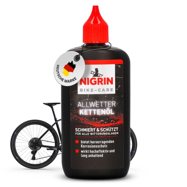 Nigrin FahrradkettenöL Allwetter Bike Care Kettenschutz 100 Ml Wetterfest-image