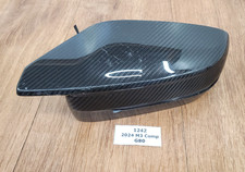  21-24 Oem Bmw G80 G82 M3 M4 Front Left Driver Side Mirror Cover Cap Carbon 