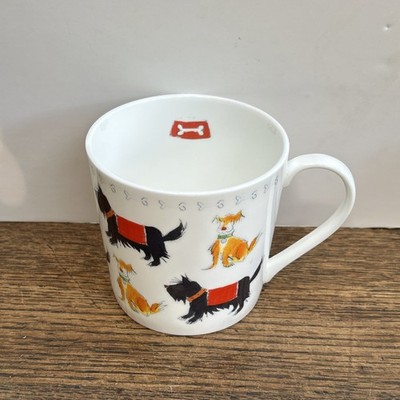 Waitrose John Lewis Fine China Tasse Hund Design Bone China Tee Kaffee