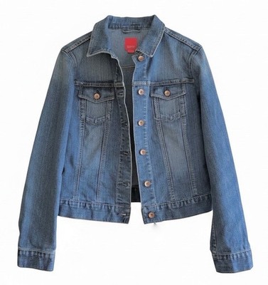 ESPRIT Damen Jacke Jeansjacke Denim Langarm  Grösse M