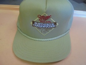 Vintage Miller High Life Ducks Unlimited Beer Trucker Adjustable Strap Hat Cap