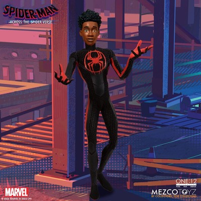 Mezco One 12 - Miles Morales - Marvel Across the Spider-Verse