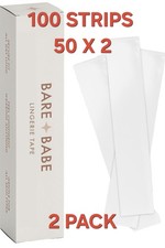 Double Sided Tape for Clothes Adhesive Fashion All Skin 2 PACK TOTAL 100 STRIPS