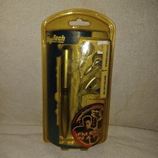 Digitech FM Radio In A Pen Stereo Earbuds Silver New Sealed BQ 