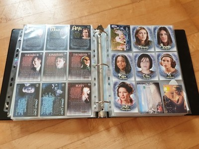 Buffy Trading Cards Sammlung im offiziellen Ordner Album + 333 Karten TOP