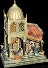 Anton Chotka Austrian Painted Bronze Orientalist Middle East Table Figural Lamp — photo 10