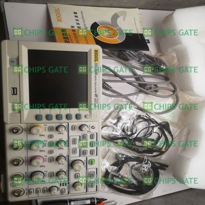 1PCS Brand NEW Rigol Digital Color Oscilloscope DS1104B 100MHz 4CHs Fast Ship