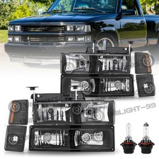 For 94-98 Chevy Silverado Tahoe Suburban Bumperheadlightssignal Corner Lights
