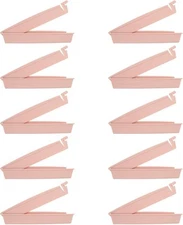 Healifty 10Pcs Ostomy Bag Clip Drainable Pouch Clamp Tail Closure Surefit