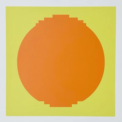 Original Verena LOEWENSBERG Signierte Serigraphie Num Siebdruck Zürcher Konkrete - Bild 1 von 4