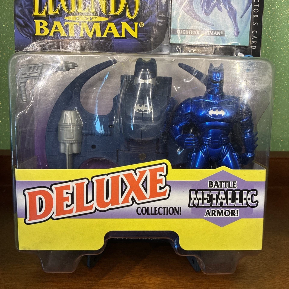 Экшн-фигурка Бэтмена 1995 Kenner Legends of Batman Flightpak отличное состояние товара - Изображение 2 из 4