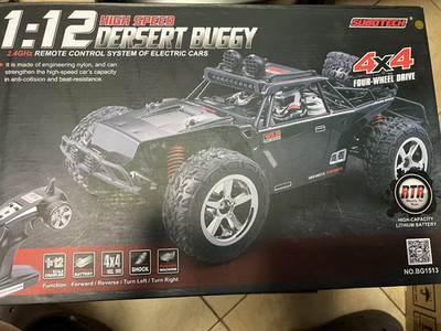 RC Offroad Buggy 4x4 Stab 1:12 Ferngesteuertes Auto mit LED & Akku