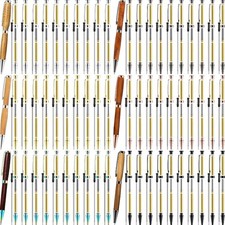 60 Pcs Twist Pen Kits for Woodturning 7mm Slimline Pen Bulk