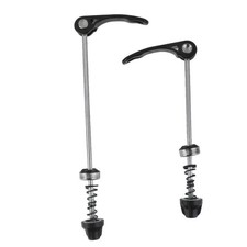 Quick Release Bike Wheel Skewers for Road  Mountain Bikes Cycling Black