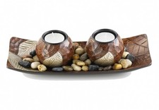 Teelicht Schale Set Kerzenhalter Tischdeko Wohnzimmer Deko Teelichthalter Teller