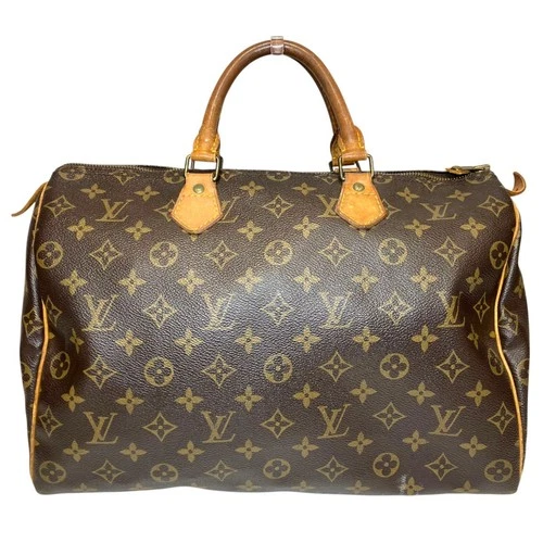 LOUIS VUITTON Speedy 35 Boston bag Monogram Monogram canvas M41524 Free ship...