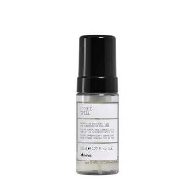 Davines Liquid Spell Reinforcing Bodifying Fluid, Liquid-to-Foam Volumizing Tr